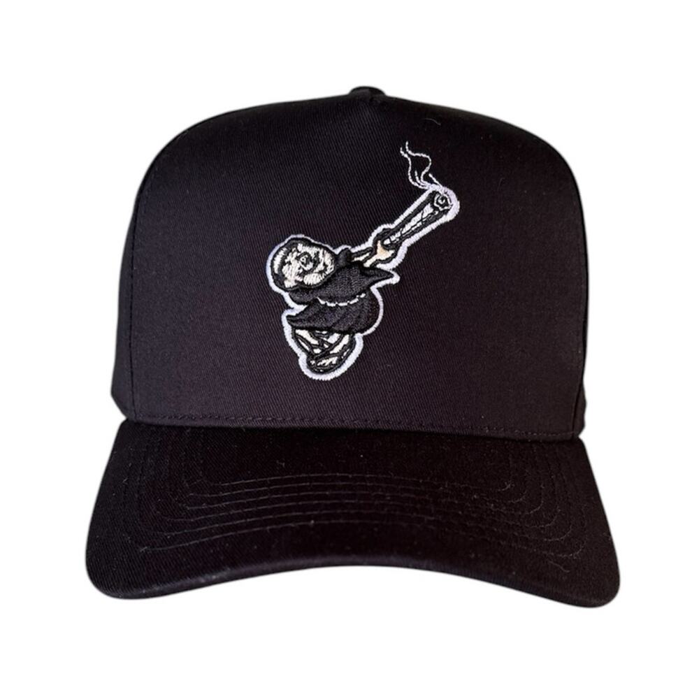 Banned Wagon San Diego Padres Fried Friars Black A-Frame Snapback Hat